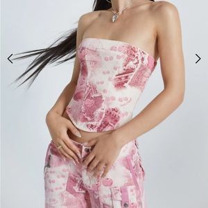Brand new Jaded London denim corset